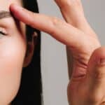 Blepharoplasty to get rid of excess skin from eyelids